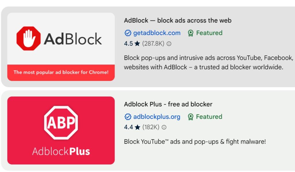 AdBlock, Ad Blocker Extension, Chrome AdBlock