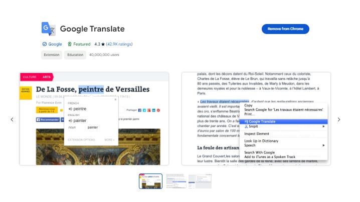or google translate, Google Translate, Google Translate Extension