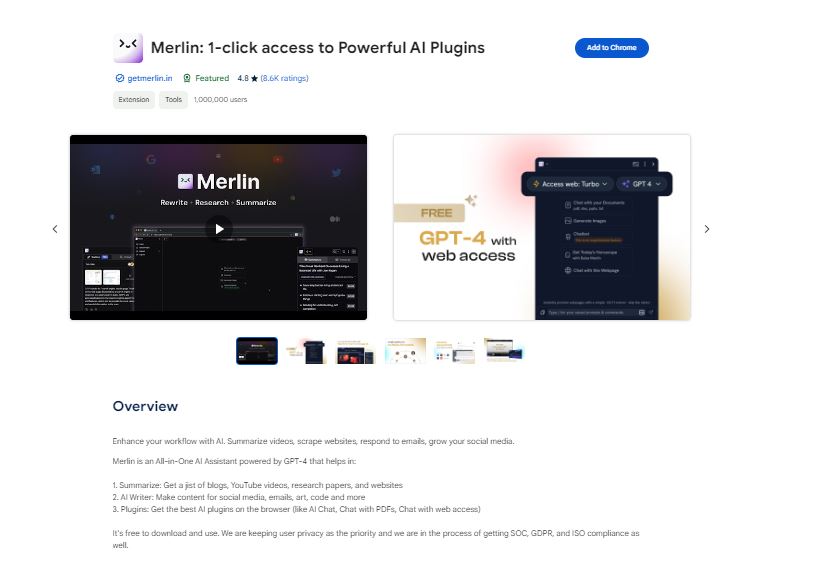 Merlin, OpenAI ChatGPT