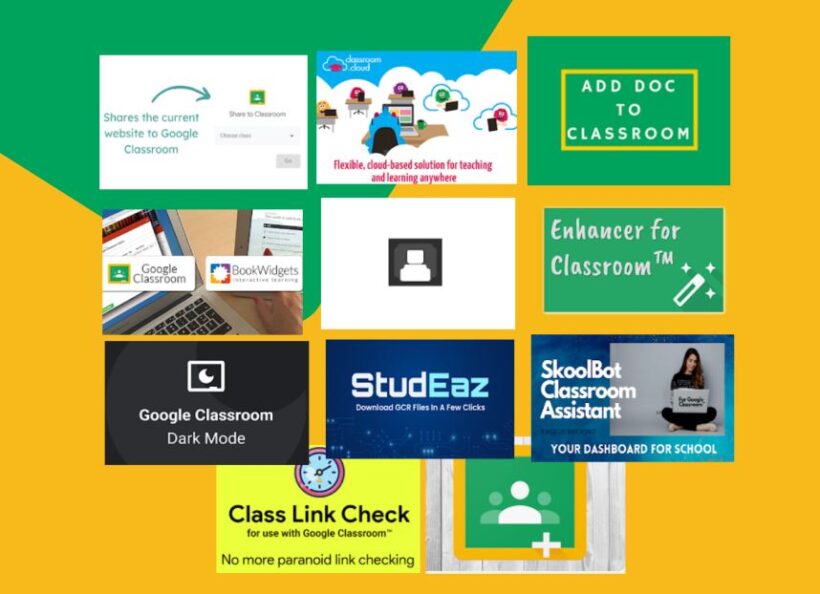 Classroom Extension, Google Classroom Extensions